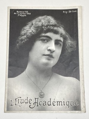 L'Etude Academique - Erotyka - Akt - 1910r. nr 155