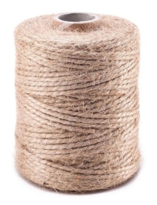 SZNUREK JUTOWY NATURALNY 2MM 250G