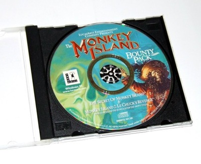 The MONKEY ISLAND 1 2 I II SECRET LE CHUCKS REVENGE - BOUNTY PACK [Pc]