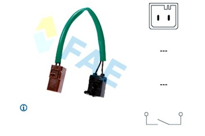 FAE SENSOR POSICIÓN PEDALES CONJUNTO DE EMBRAGUE 100MM CITROEN C5 I XM XSARA  