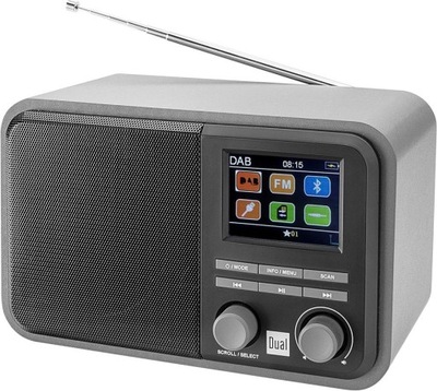 Radio DUAL DAB 51 FM DAB+ RDS SD USB Bluetooth AKUMULATOR WBUDOWANY