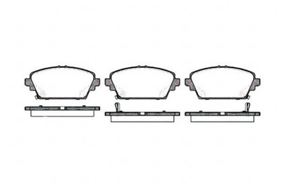 ROADHOUSE ZAPATAS DE FRENADO HONDA ACCORD MK VII 2.3  