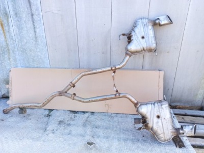 Mercedes ml w164 3.0 cdi вихлоп глушники система фото №1