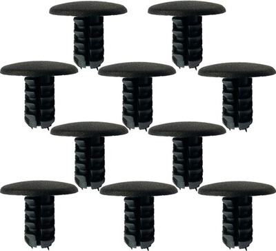 10x клипса подкрылок fiat ford alfa romeo фото №1