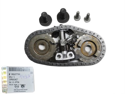 OPEL WITH 95527799 TUNING GEAR OPEL SET ORIGINAL INSIGNIA B20DTH-  