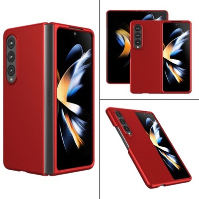 Etui Plecki case do Samsung Galaxy Z Fold 4 5G Czerwone Czerowny