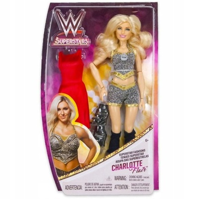 LALKA WWE SUPERSTARS WRESTLING - CHARLOTTE FLAIR