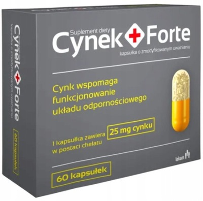 CYNEK FORTE 25 mg 60 Kapsułek