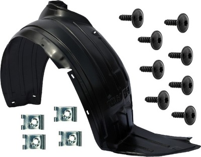 Vw fox b5 2005-... підкрилок кліпси перед правий фото №1