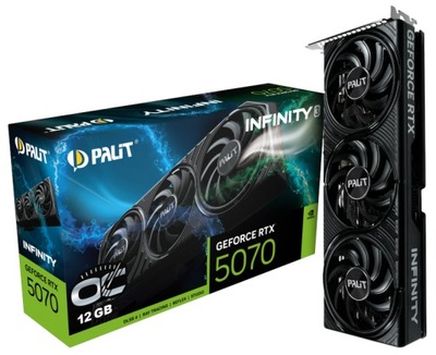 Palit GeForce RTX 5070 Infinity 3 OC 12GB GDDR7 DLSS 4