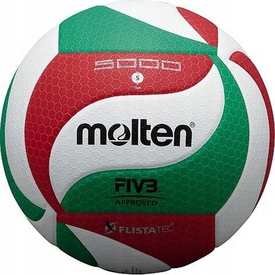 Piłka siatkowa MOLTEN - V5-M5000 r. 5 - meczowa - FIVB