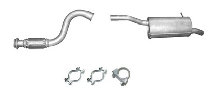 Citroen ds5 1.6 hdi 2011-2015 труба коллекторная + гаситель конечный фото №1