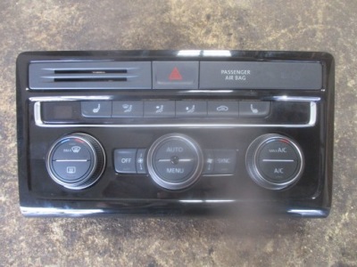 Панель кондиционера 5g0907044cf vw golf vii lift фото №1