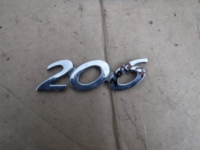 EMBLEMA PEUGEOT 206  