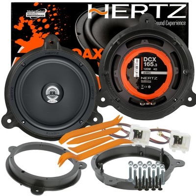 HERTZ DCX165 ДИНАМИК NISSAN MICRA K13 NV400 ПЕРЕД