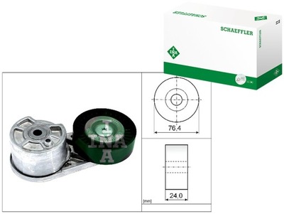 Натягувач ремінь клиновий ford tourneo custom v362 transit custom v362 фото №1