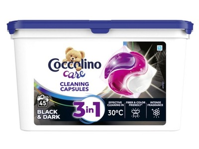 Kapsułki do prania COCCOLINO Care 3 in 1 Black