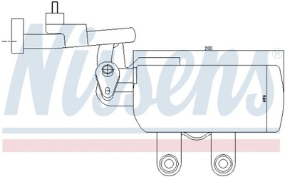 ОСУШУВАЧ КОНДИЦІОНЕРА NISSENS NIS 95385