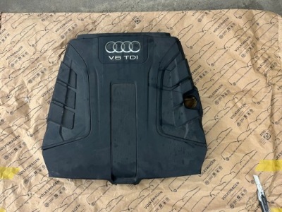 Корпус фильтра крышка na двигатель защита audi q7 4m фото №1