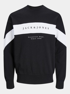 Jack&Jones Bluza Etimo 12249979 Czarny Loose Fit