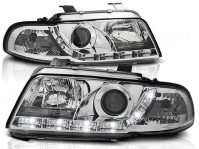Фонари audi a4 b5 95-98r dayline led sonar хром фото №1