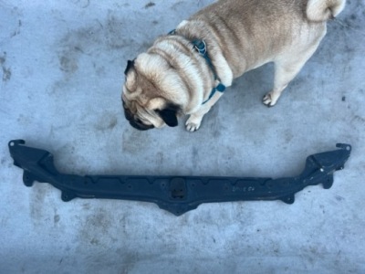 Bmw 5 e60 e61 усилитель верхний поперечина перед фото №1