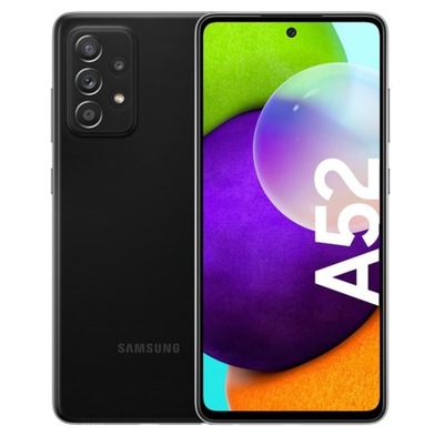 Samsung Galaxy A52 4G SM-A525 6/128 Black Czarny