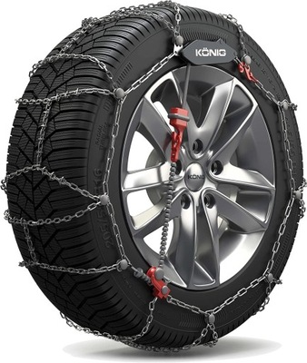 Konig CL-10 105 łańcuchy śniegowe, 2 sztuki