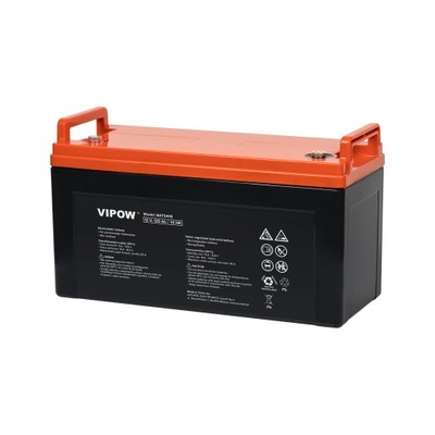 Akumulator AGM żelowy 12V 120Ah Vipow
