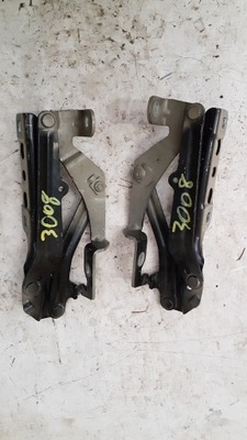 Peugeot 3008 5008 петля капот l/p фото №1