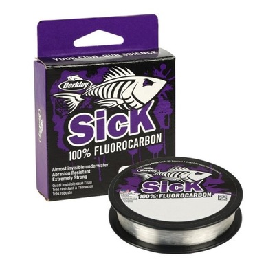 Berkley Sick Fluorocarbon Leader Clear0,22mm x50 m