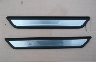 Hyundai i40 молдинг накладка порог перед фото №1