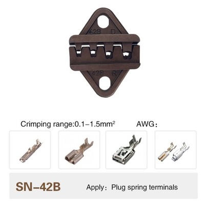 STYL SN-42B ЩИПЦЫ DO ZACISKANIA КОМПЛЕКТ КОЛОДОК D