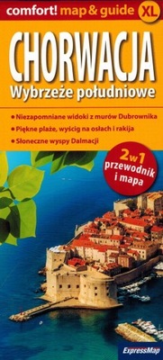 CHORWACJA CZ. POŁUDNIOWA MAPA LAMINOWANA MINIPRZEWODNIK EXPRESSMAP