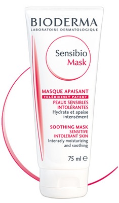 Bioderma Sensibio, maseczka łagodząca, 75ml