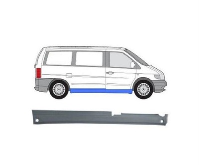 SILL MERCEDES VITO 1995-03 RIGHT - milautoparts-fr.ukrlive.com