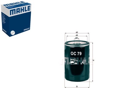 MAHLE FILTRO ACEITES 6696257 VOF135 LK1021 AP1020  