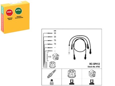 JUEGO TUBOS DE ENCENDIDO OPEL FRONTERA A SPORT  