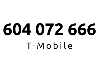 604-072-666 | Starter T-Mobile (07 26 66) #C