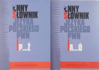Inny słownik Języka Polskiego PWN 2 Tomy