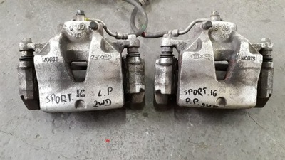 Kia sportage iv 2016-18 супорт гальмівний перед фото №1