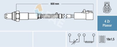 FAE 77263 SONDA LAMBDA  