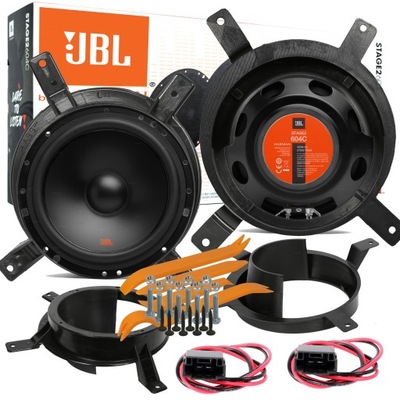 JBL КОЛОНКИ BASOWE VOLVO S60 S70 V70 XC70 ПЕРЕД фото