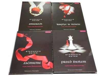 Saga Zmierzch Tom 1-4 / Stephenie Meyer Audiobook