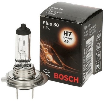 LEMPUTĖ BOSCH H7 PLUS 50 