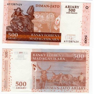 MADAGASKAR 2004 500 ARIARY