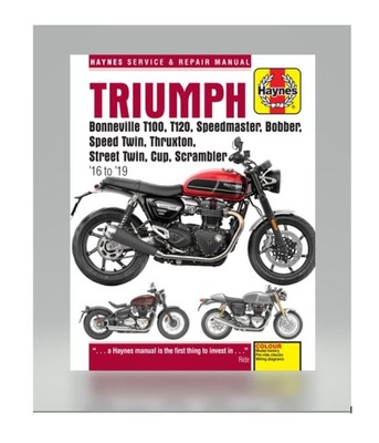 BOOK TO TYM AS NAPRAWIC MOTORCYCLE TRIUMPH STREET CUP 900CC MANUAL  