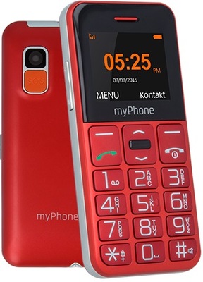 Telefon myPhone Halo Easy Radio SOS czerwony