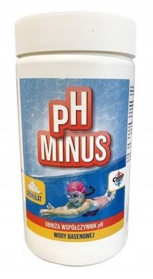 PH minus chemia do basenu granulat regulator wody 1kg