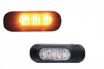 Лампа попереджувальна błyskowa ft-210 led osram 2szt. фото №1